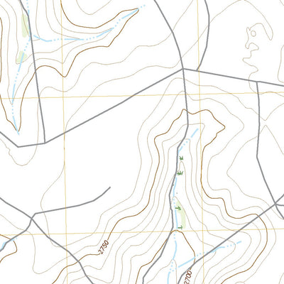 United States Geological Survey Ballinger Ranch, TX (2022, 24000-Scale) digital map