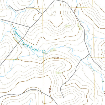 United States Geological Survey Ballinger Ranch, TX (2022, 24000-Scale) digital map