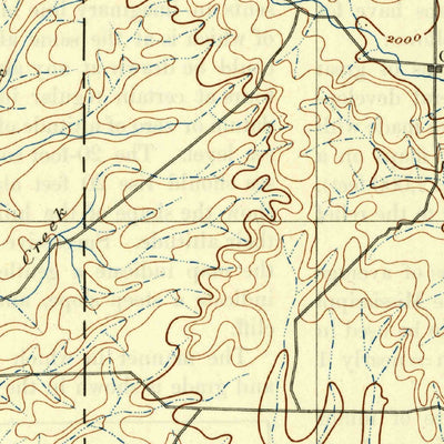 United States Geological Survey Ballinger, TX (1892, 125000-Scale) digital map