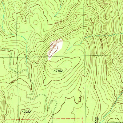 United States Geological Survey Balloon Dome, CA (1982, 24000-Scale) digital map
