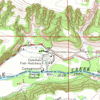 United States Geological Survey Balls Ferry, CA (1965, 24000-Scale) digital map