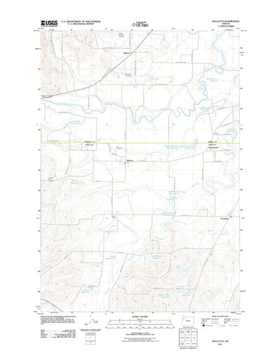 United States Geological Survey Ballston, OR (2011, 24000-Scale) digital map