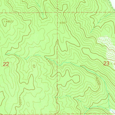 United States Geological Survey Bally Mountain, ID (1963, 24000-Scale) digital map