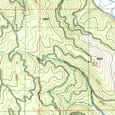 United States Geological Survey Bally Mountain, ID (2004, 24000-Scale) digital map