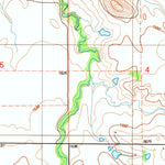 United States Geological Survey Bally Mountain, OK (1991, 24000-Scale) digital map