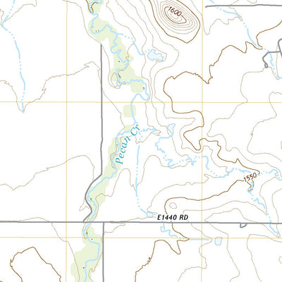 United States Geological Survey Bally Mountain, OK (2018, 24000-Scale) digital map