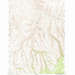 United States Geological Survey Balm Canyon, OR (1969, 24000-Scale) digital map