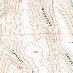 United States Geological Survey Balm Canyon, OR (1969, 24000-Scale) digital map