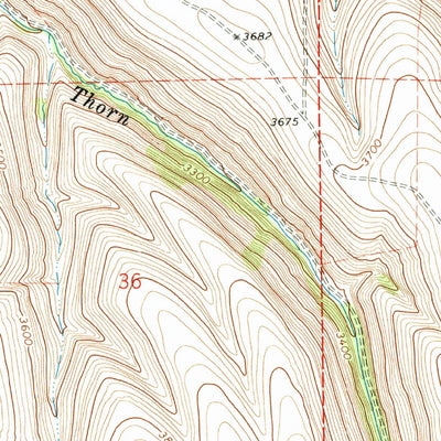 United States Geological Survey Balm Canyon, OR (1969, 24000-Scale) digital map