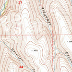 United States Geological Survey Balm Canyon, OR (1995, 24000-Scale) digital map