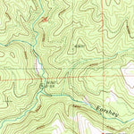 United States Geological Survey Balm Creek Reservoir, OR (1988, 24000-Scale) digital map