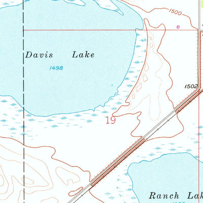 United States Geological Survey Balta, ND (1958, 24000-Scale) digital map
