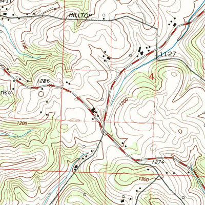 United States Geological Survey Baltic, OH (1993, 24000-Scale) digital map