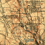 United States Geological Survey Baltimore, MD (1904, 62500-Scale) digital map