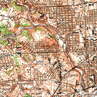 United States Geological Survey Baltimore, MD (1944, 62500-Scale) digital map