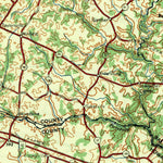 United States Geological Survey Baltimore, MD-PA-VA-WV (1956, 250000-Scale) digital map