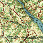 United States Geological Survey Baltimore, MD-PA-VA-WV (1956, 250000-Scale) digital map
