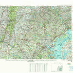 United States Geological Survey Baltimore, MD-PA-VA-WV (1989, 250000-Scale) digital map