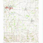 United States Geological Survey Baltimore, OH (1961, 24000-Scale) digital map