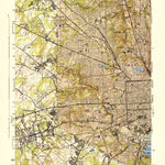 United States Geological Survey Baltimore West, MD (1944, 31680-Scale) digital map