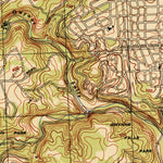 United States Geological Survey Baltimore West, MD (1944, 31680-Scale) digital map