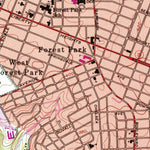 United States Geological Survey Baltimore West, MD (1953, 24000-Scale) digital map