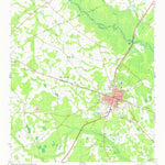 United States Geological Survey Bamberg, SC (1979, 24000-Scale) digital map