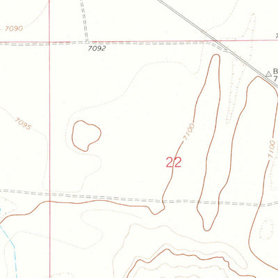 United States Geological Survey Bamforth Lake, WY (1963, 24000-Scale) digital map