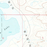 United States Geological Survey Bamforth Lake, WY (1963, 24000-Scale) digital map