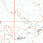 United States Geological Survey Bams Butte SE, SD (1978, 24000-Scale) digital map