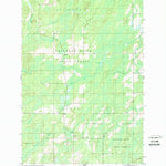 United States Geological Survey Banat, MI (1989, 24000-Scale) digital map