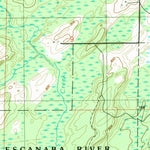 United States Geological Survey Banat, MI (1989, 24000-Scale) digital map