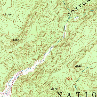 United States Geological Survey Bancos Mesa, NM (1963, 24000-Scale) digital map
