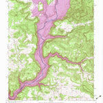 United States Geological Survey Bancos Mesa NW, NM-CO (1954, 24000-Scale) digital map