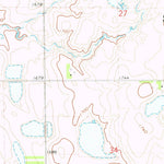 United States Geological Survey Bancroft East, SD (1971, 24000-Scale) digital map
