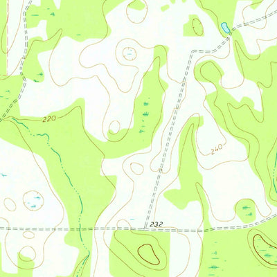 United States Geological Survey Bancroft, GA (1973, 24000-Scale) digital map
