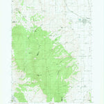 United States Geological Survey Bancroft, ID (1982, 24000-Scale) digital map