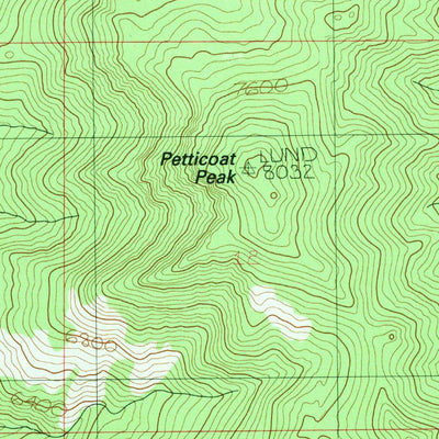 United States Geological Survey Bancroft, ID (1982, 24000-Scale) digital map