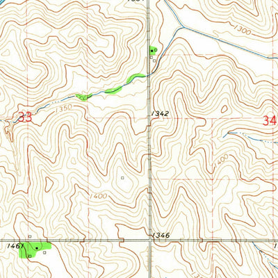 United States Geological Survey Bancroft, NE (1966, 24000-Scale) digital map