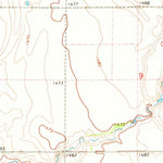 United States Geological Survey Bancroft West, SD (1971, 24000-Scale) digital map