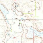 United States Geological Survey Bancroft West, SD (1971, 24000-Scale) digital map