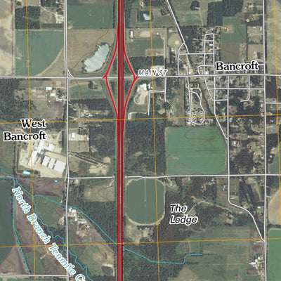United States Geological Survey Bancroft, WI (2010, 24000-Scale) digital map