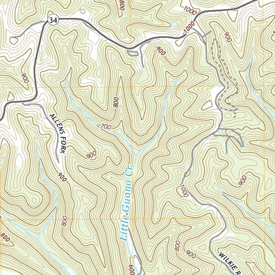 United States Geological Survey Bancroft, WV (2019, 24000-Scale) digital map