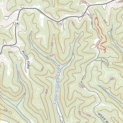 United States Geological Survey Bancroft, WV (2023, 24000-Scale) digital map