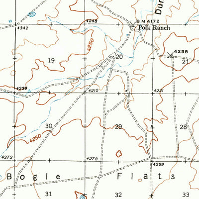 United States Geological Survey Bandanna Point, NM (1940, 62500-Scale) digital map