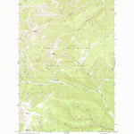 United States Geological Survey Bandbox Mountain, MT (1970, 24000-Scale) digital map