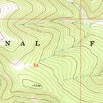 United States Geological Survey Bandbox Mountain, MT (1970, 24000-Scale) digital map