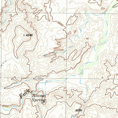United States Geological Survey Bandera Mesa South, TX (1983, 24000-Scale) digital map