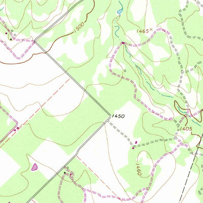 United States Geological Survey Bandera Pass, TX (1964, 24000-Scale) digital map