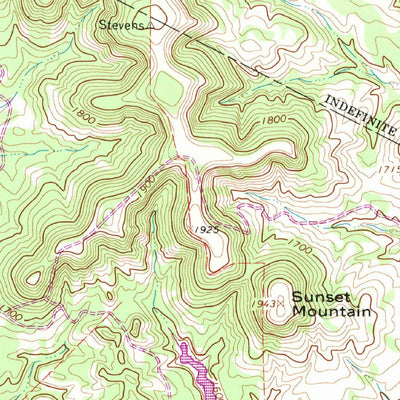 United States Geological Survey Bandera Pass, TX (1964, 24000-Scale) digital map